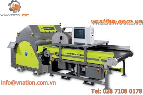 optic separator / metal / for recycling / for plastics recycling