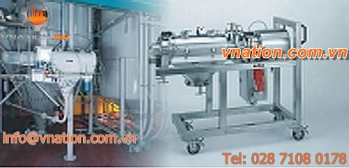 vibrating screening machine / for powders / for the food industry