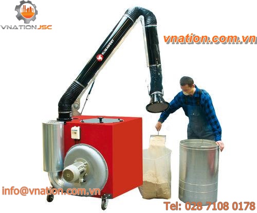 dry type dust collector / mechanical shaker cleaning / high-efficiency / for grinding dust and chips
