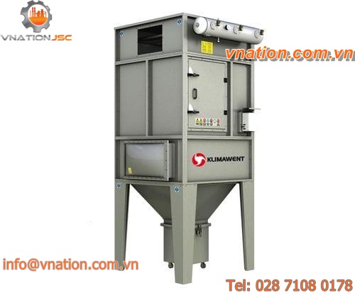 cartridge dust collector / reverse air cleaning / explosion-proof / industrial