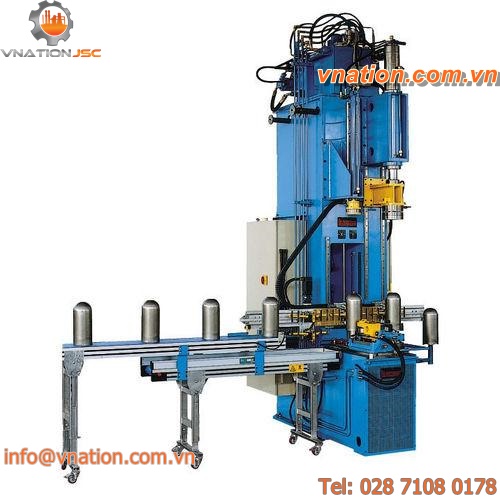 automatic punching machine / for fire extinguishers / forming