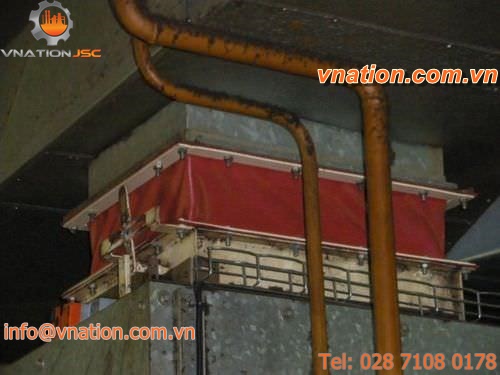 PTFE pipe expansion joint / rectangular