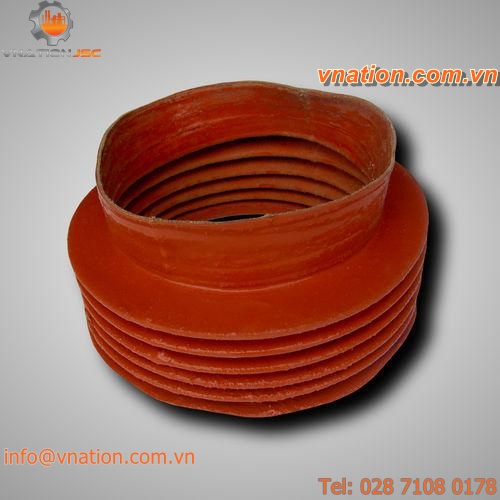 round protective bellows / Kevlar silicone / machine / accordion protection