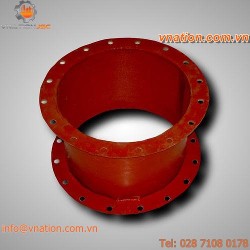 axial pipe expansion joint / polyester / sleeve