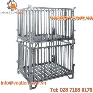 steel pallet box / storage / folding