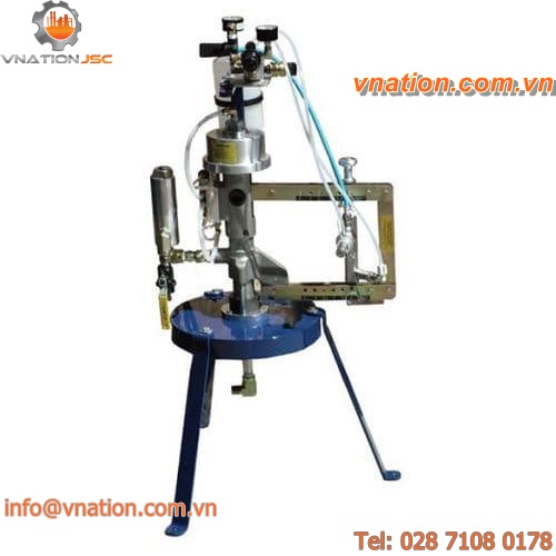 gelcoat spraying unit / stainless steel / for small parts / aluminum