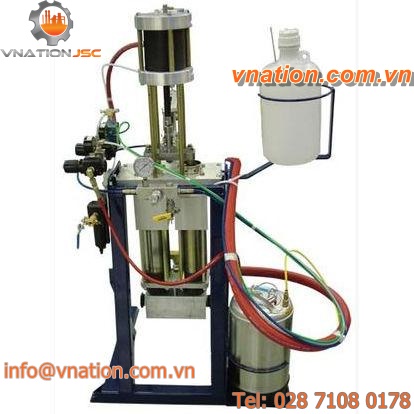 resin mixing and metering unit / volumetric / two-component