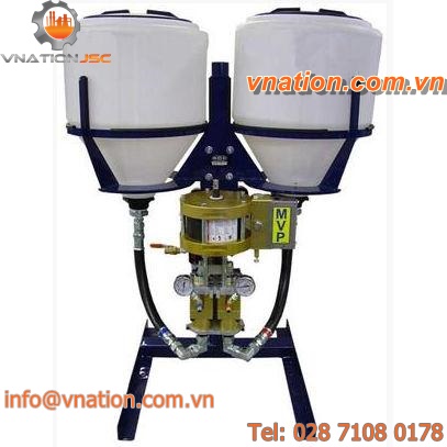 silicone resin-based mixer-dispenser / volumetric / high-precision
