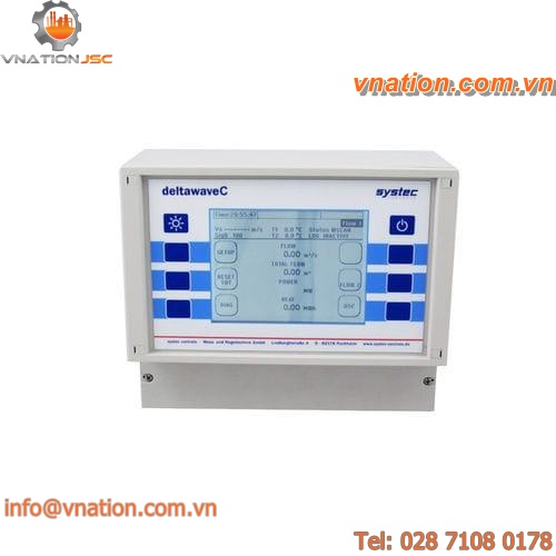 ultrasonic flow meter / for liquids / clamp-on / industrial