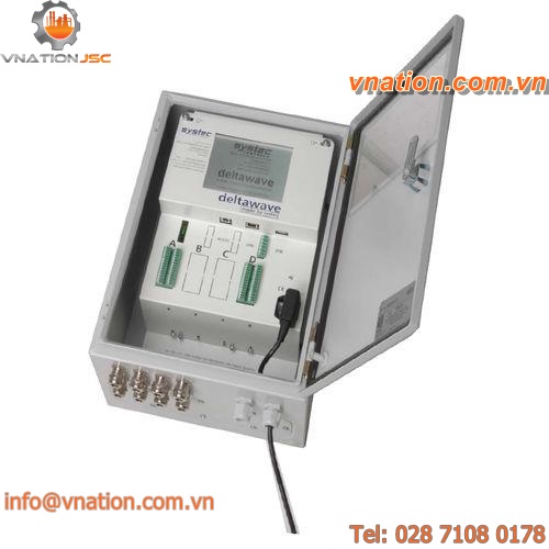 ultrasonic flow meter / for water / clamp-on / open-channel