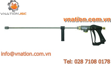 water gun / manual / high-pressure / for tube and pipe cleaning