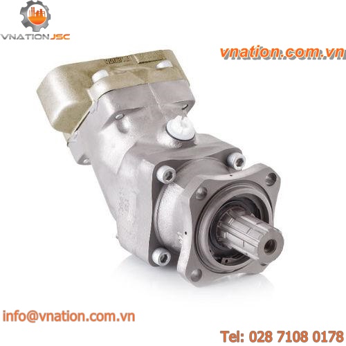 axial piston hydraulic motor / bent-axis / compact / fixed-displacement