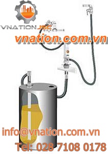 chemical pump / manual / centrifugal / semi-submersible