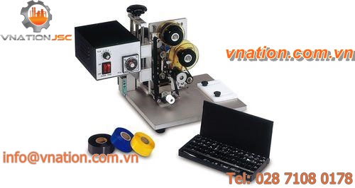 hot marking machine / bench-top / desktop / semi-automatic