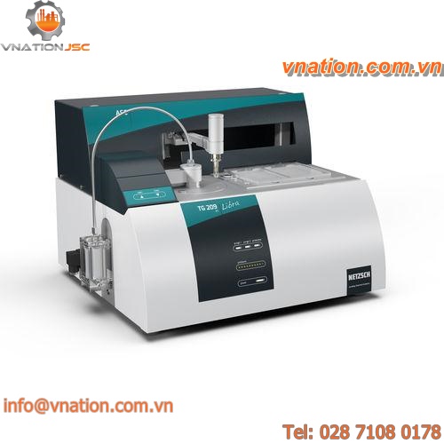 water analyzer / temperature / benchtop / thermogravimetric