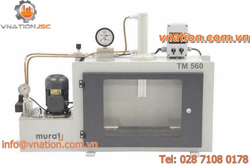 electro-hydraulic weld seam testing machine