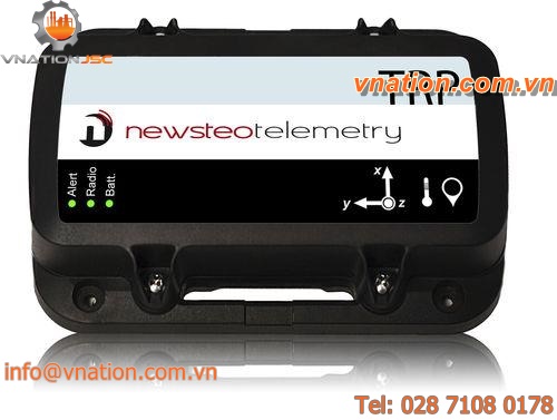 shock data-logger / wireless / triaxial
