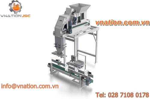 VFFS bagging machine / automatic / for powders / with volumetric feeder