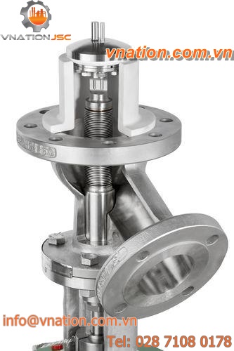 disc valve / temperature probe / with infrared optical sensors