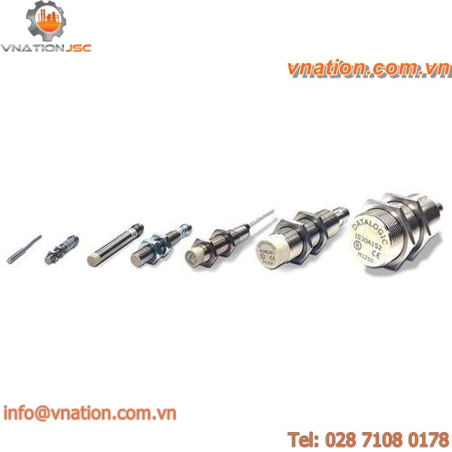inductive proximity sensor / cylindrical / rectangular / stainless steel
