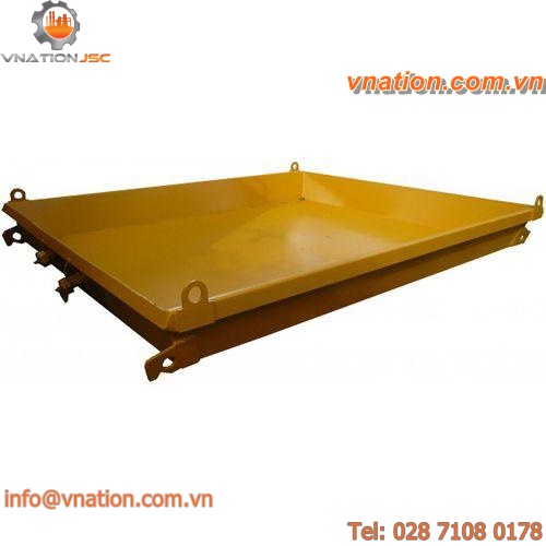 multi-use containment bund / metal / stacking