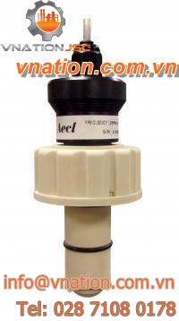 impeller flow sensor / for liquids and gases / insertion