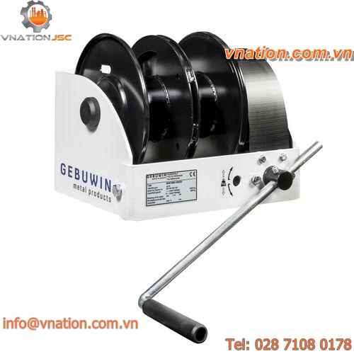 manual winch / worm gear / hoisting