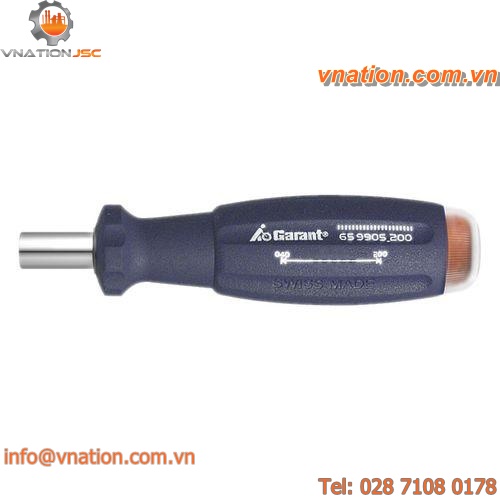 hex socket screwdriver / torque / adjustable