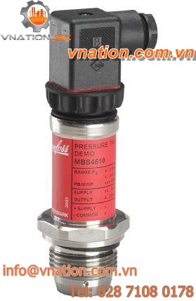 absolut pressure transmitter / flush / EMC / rugged