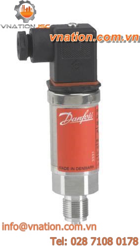 rugged pressure transmitter / for refrigeration circuits / process