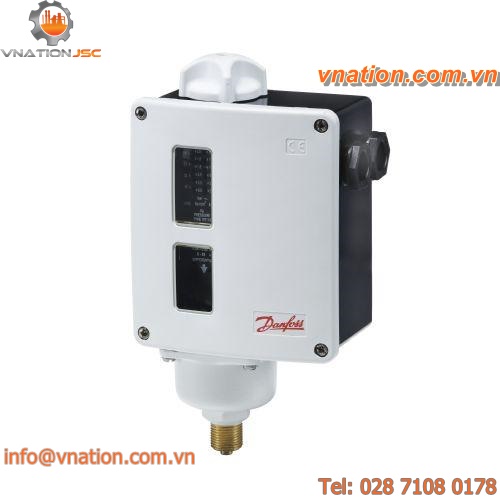 differential pressure switch / for steam / IP54