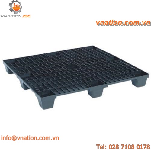 recycled plastic pallet / Euro / handling / nesting