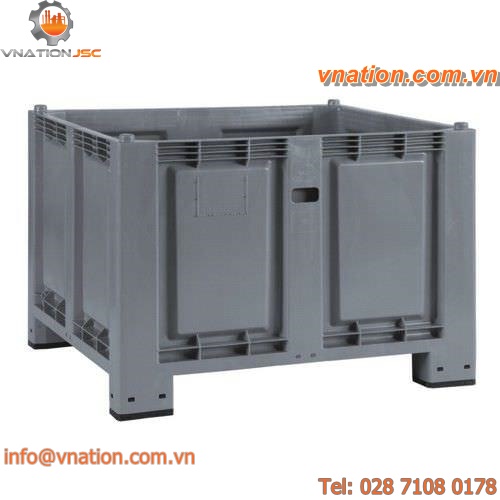 large dimension pallet box / HDPE / storage / transport