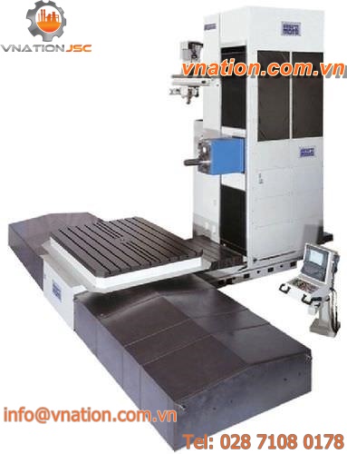 CNC boring mill / horizontal / multi-axis / traveling-column
