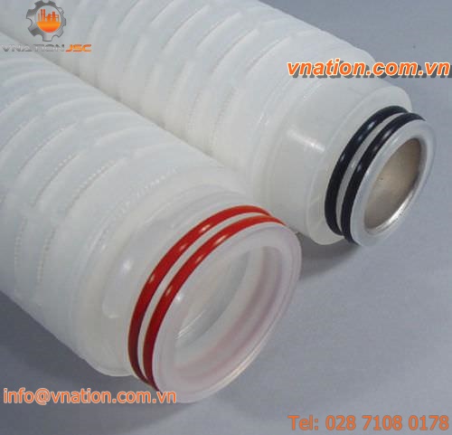 polysulfone filter cartridge / membrane / for biopharmaceutical applications