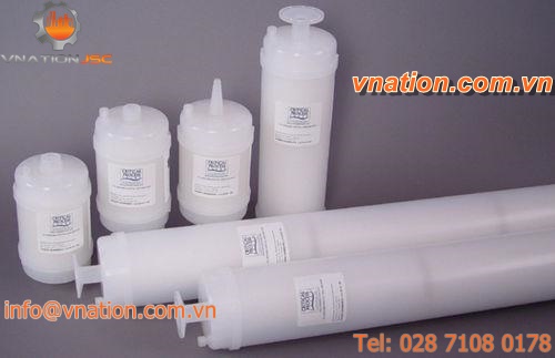 water filter / capsule / for pharmaceutical applications / polypropylene