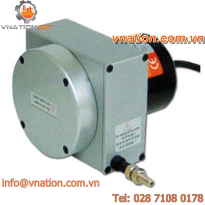 draw-wire position sensor / IP64 / industrial / high-precision