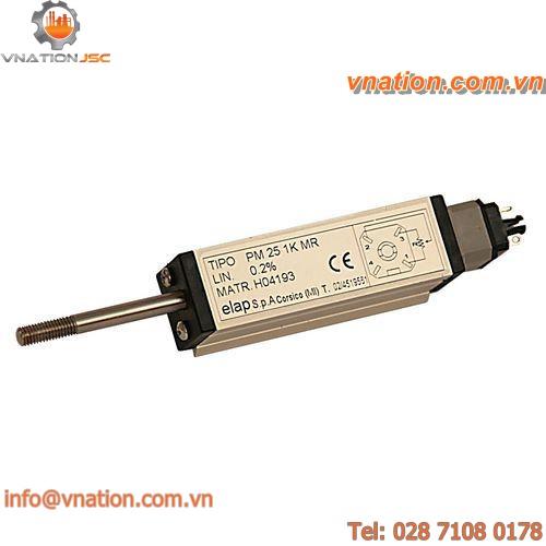 linear position sensor / conductive plastic potentiometer / resistance / miniature