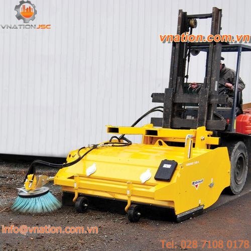 forklift truck sweeper / hydraulic