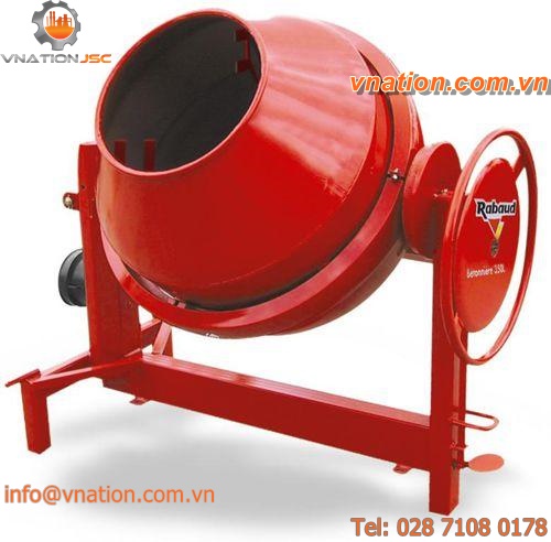 traditional concrete mixer / electric / stationary
