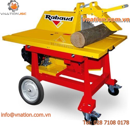 sliding table saw / wood / carbide blade