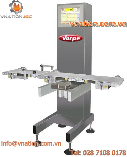 packaging checkweigher / with touchscreen controls