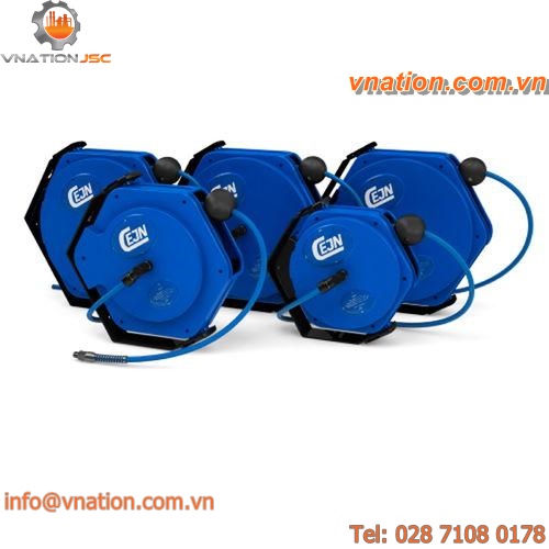 compressed air hose reel / spring / transportable