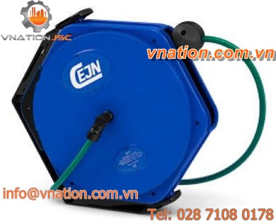 hose reel / automatic / transportable / for compressed air