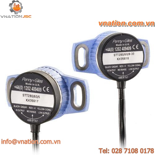 1-axis inclinometer / analog / MEMS