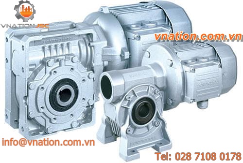 orthogonal gear-motor / worm