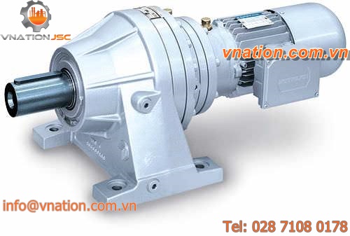 single-phase gear-motor / coaxial / planetary