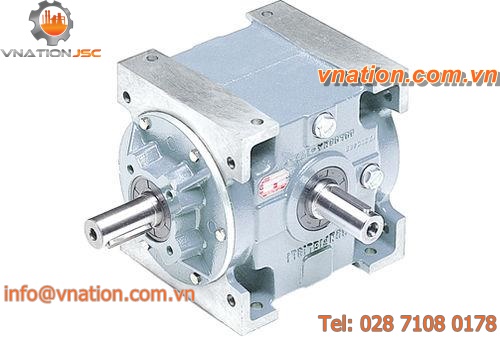 bevel gear reducer / orthogonal / transmission / maintenance-free