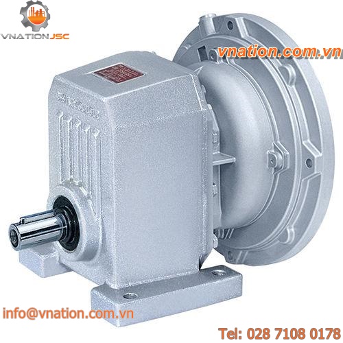 helical gear reducer / parallel shaft / single reduction / for pumps