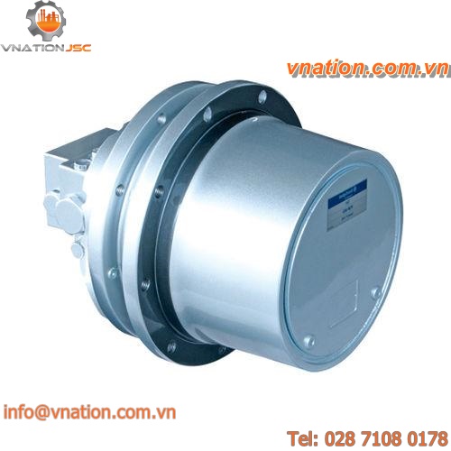 planetary gear reducer / coaxial / compact / for wheel and track drives